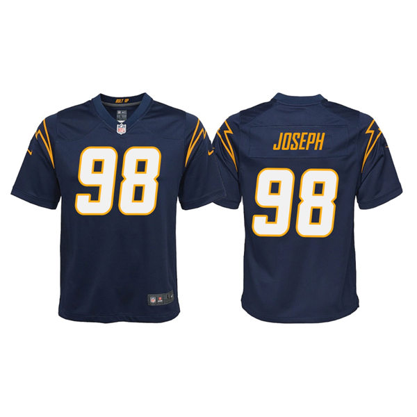 Youth Los Angeles Chargers #98 Linval Joseph Nike Navy Alternate Limited Jersey