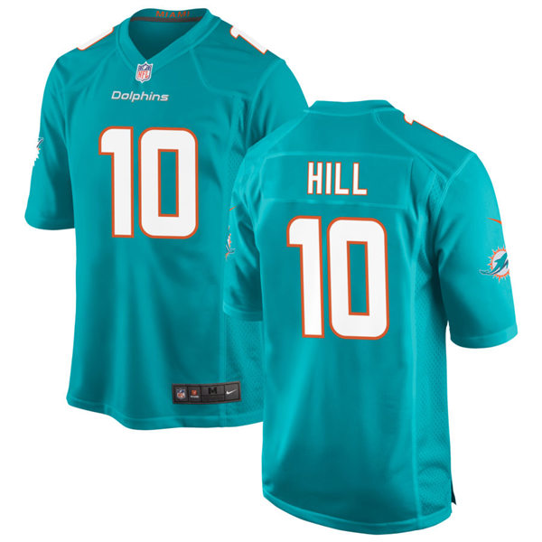 Youth Miami Dolphins #10 Tyreek Hill Nike Aqua Limited Jersey
