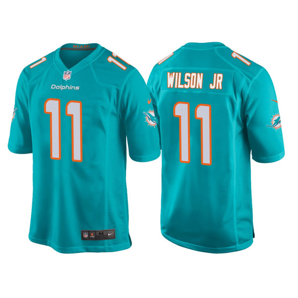 Youth Miami Dolphins #11 Cedrick Wilson Jr. Nike Aqua Limited Jersey