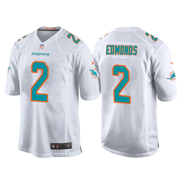 Youth Miami Dolphins #2 Chase Edmonds Nike White Limited Jersey