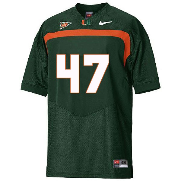 Youth Miami Hurricanes #47 Michael Irvin Green Football Jersey Youth Jersey Youth Miami Hurricanes #47 Michael Irvin Green Football Jersey