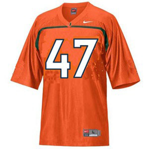 Youth Miami Hurricanes #47 Michael Irvin Orange Football Jersey Youth Jersey