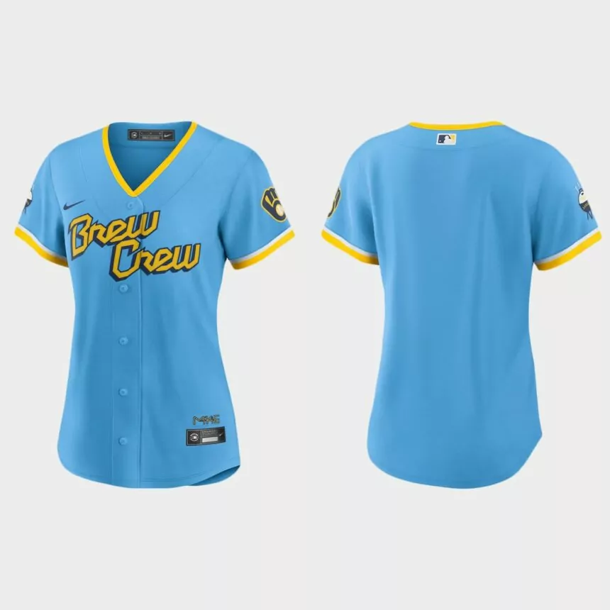 Youth Milwaukee Brewers Taylor Rogers Navy Replica Jersey