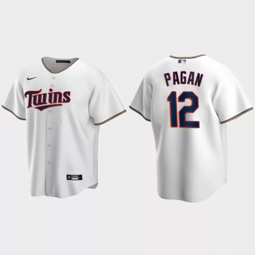 Youth Minnesota Twins Emilio Pagan White Replica Home Jersey