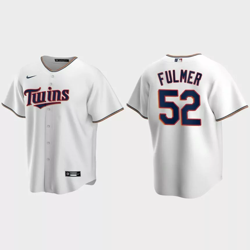 Youth Minnesota Twins Michael Fulmer White Replica Home Jersey