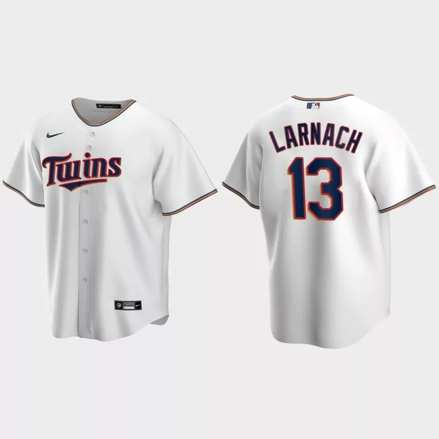 Youth Minnesota Twins Trevor Larnach White Replica Home Jersey