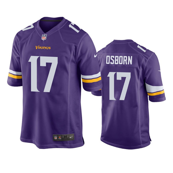 Youth Minnesota Vikings #17 K. J. Osborn Nike Purple Limited Jersey