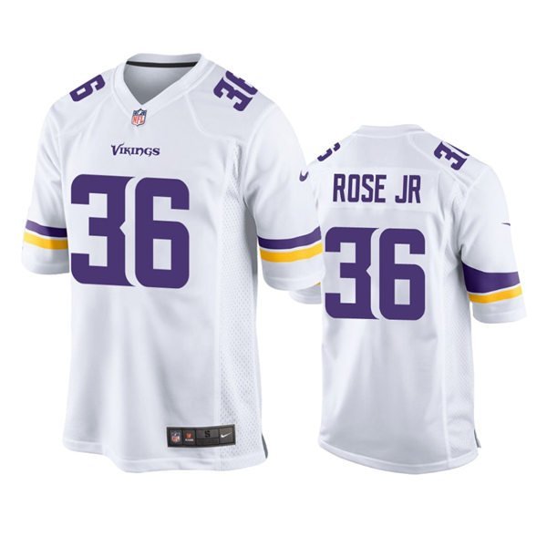 Youth Minnesota Vikings #36 A.J. Rose Jr. Nike White Limited Jersey