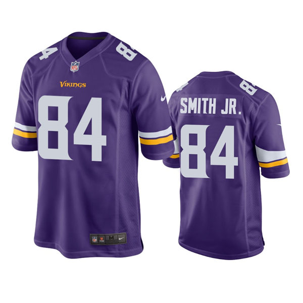 Youth Minnesota Vikings #84 Irv Smith Jr. Nike Purple Limited Jersey
