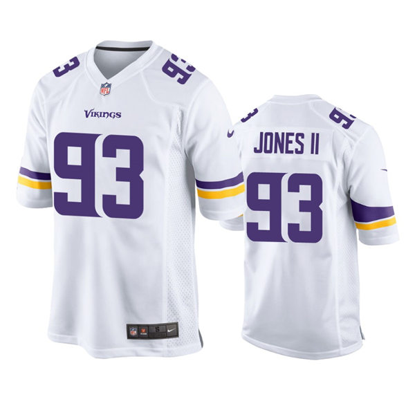 Youth Minnesota Vikings #93 Patrick Jones II Nike White Limited Jersey