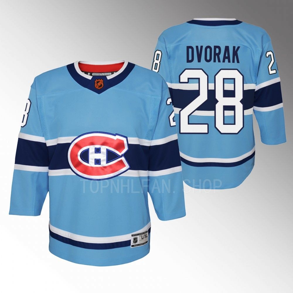 Youth Montreal Canadiens Christian Dvorak 2022 Special Edition 2.0 Replica Jersey
