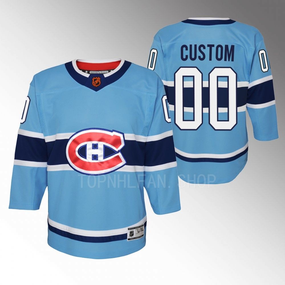 Youth Montreal Canadiens Custom 2022 Special Edition 2.0 Replica Jersey