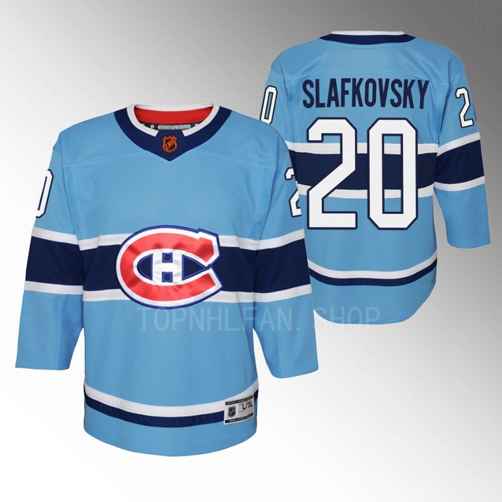 Youth Montreal Canadiens Juraj Slafkovsky 2022 Special Edition 2.0 Replica Jersey