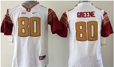 Youth NCAA Seminoles #80 Rashad Greene White Limited Stitched Jersey