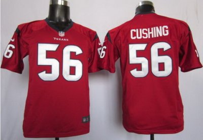 Youth NEW NFL Houston Texans 56 Brian Cushing Red jerseys