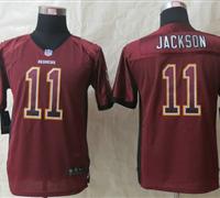 Youth NEW Redskins #11 DeSean Jackson Burgundy Red Team Color NFL Elite Drift Fashion Jersey
