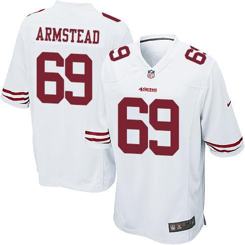 Youth NEW San Francisco 49ers #69 Arik Armstead White Stitched NFL Elite Jersey