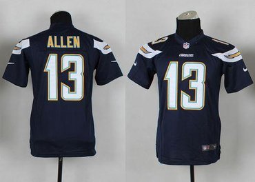 Youth NFL San Diego Chargers #13 Keenan Allen Navy Blue Team Color Jersey