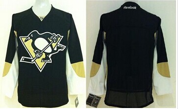 Youth NHL Pittsburgh Penguins Blank Black Jersey