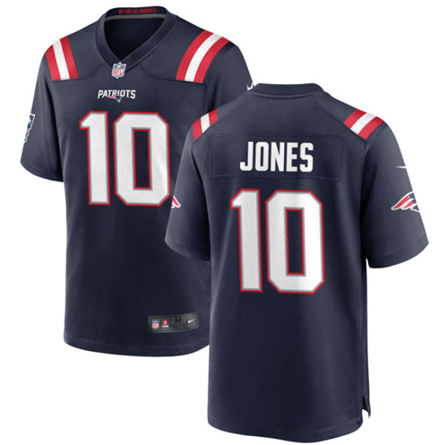 Youth New England Patriots #10 Mac Jones Navy 2021 Jersey