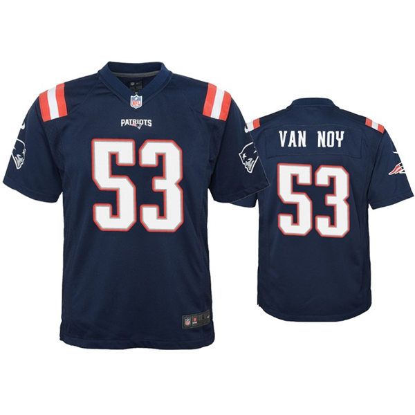 Youth New England Patriots #53 Kyle Van Noy Nike Navy Limited Jersey