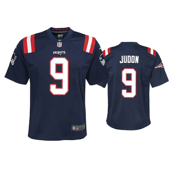 Youth New England Patriots #9 Matthew Judon Nike Navy Limited Jersey