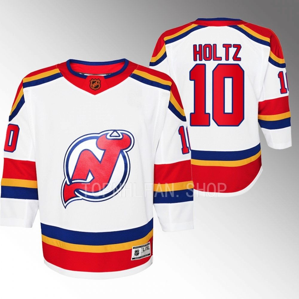 Youth New Jersey Devils Alexander Holtz 2022 Special Edition 2.0 Premier Jersey