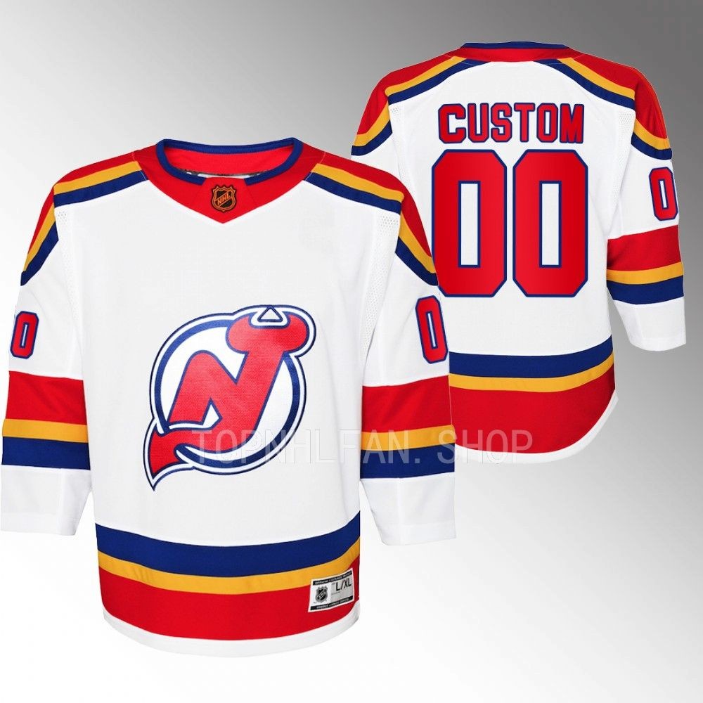 Youth New Jersey Devils Custom 2022 Special Edition 2.0 Premier Jersey