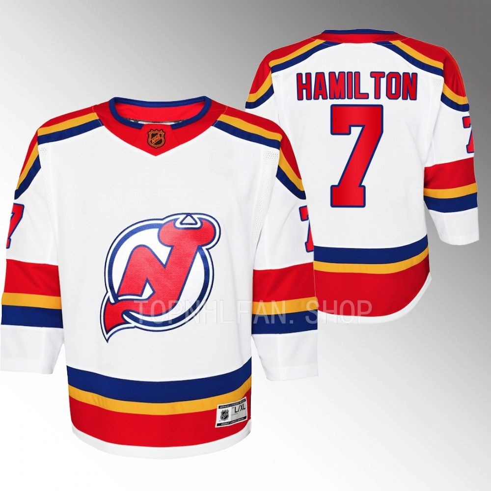 Youth New Jersey Devils Dougie Hamilton 2022 Special Edition 2.0 Premier Jersey