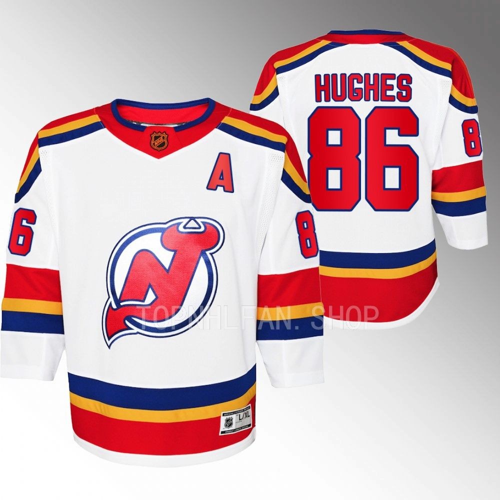 Youth New Jersey Devils Jack Hughes 2022 Special Edition 2.0 Premier Jersey