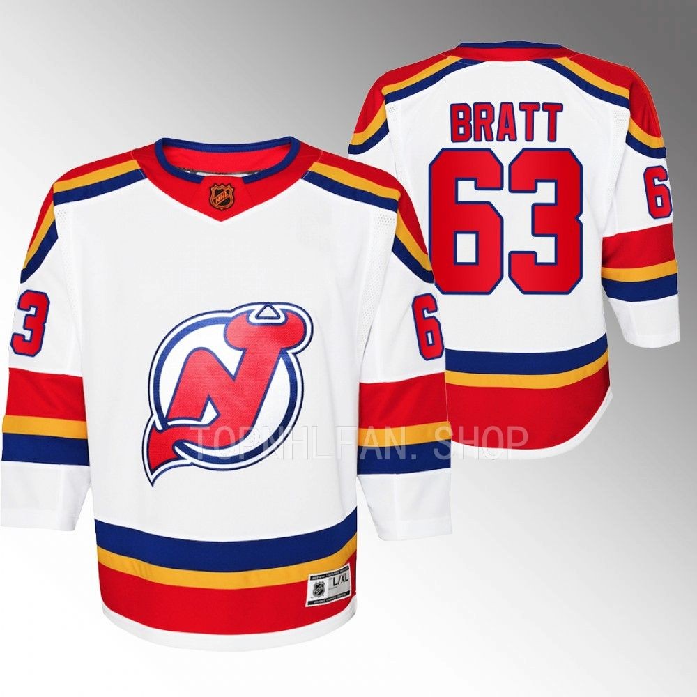 Youth New Jersey Devils Jesper Bratt 2022 Special Edition 2.0 Premier Jersey