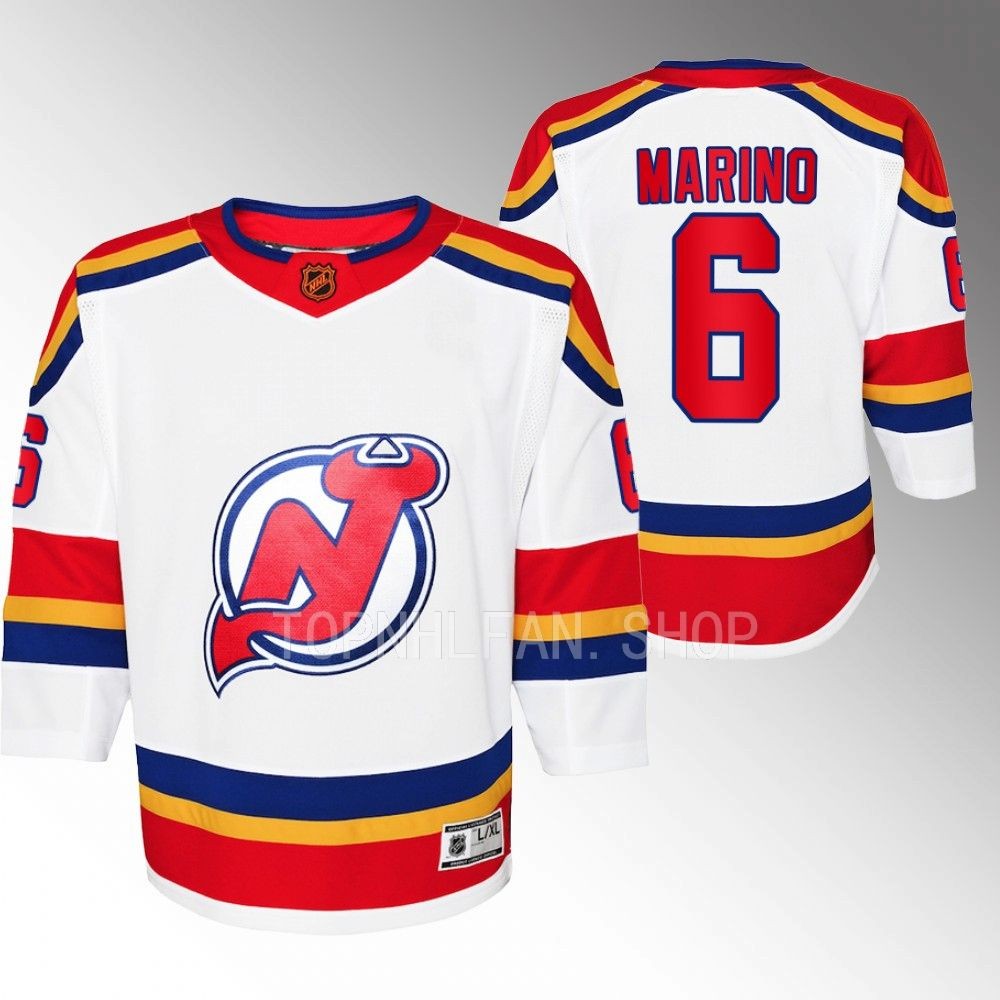 Youth New Jersey Devils John Marino 2022 Special Edition 2.0 Premier Jersey