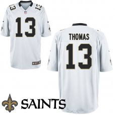 Youth New Orleans Saints #13 Michael Thomas White Game Jersey