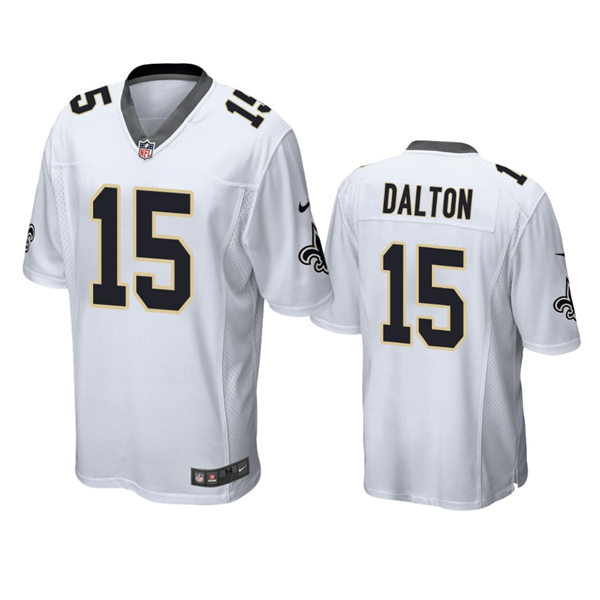 Youth New Orleans Saints #15 Andy Dalton White Color Rush Legend Jersey