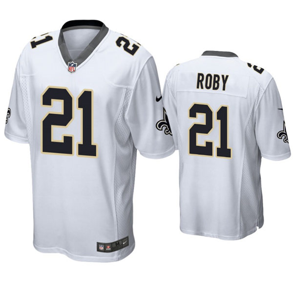 Youth New Orleans Saints #21 Bradley Roby Nike White Limited Jersey