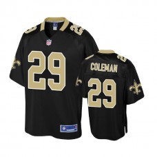 Youth New Orleans Saints #29 Kurt Coleman Black player Jersey