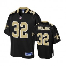 Youth New Orleans Saints #32 Jonathan Williams Black Player Jersey