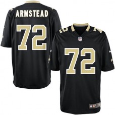 Youth New Orleans Saints #72 Terron Armstead Team Color Game Jersey