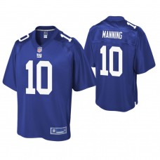Youth New York Giants #10 Eli Manning Pro Line Royal Jersey