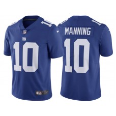 Youth New York Giants #10 Eli Manning Royal Vapor Untouchable Limited Player Jersey