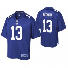 Youth New York Giants #13 Odell Beckham Pro Line Royal Jersey