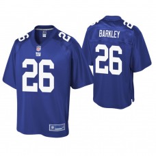 Youth New York Giants #26 Saquon Barkley Pro Line Royal Jersey