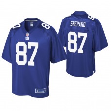 Youth New York Giants #87 Sterling Shepard Pro Line Royal Jersey