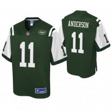 Youth New York Jets #11 Robby Anderson Pro Line Green Jersey