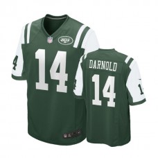 Youth New York Jets #14 Sam Darnold Green 2018 Draft Pick Game Jersey