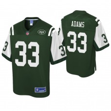 Youth New York Jets #33 Jamal Adams Pro Line Green Jersey