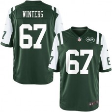 Youth New York Jets #67 Brian Winters Team Color Game Jersey