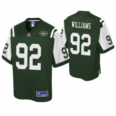 Youth New York Jets #92 Leonard Williams Pro Line Green Jersey