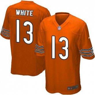 Youth Nike Bears #13 Kevin White Orange Alternate Stitched NFL Elite Jersey
