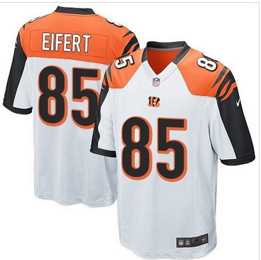 Youth Nike Bengals #85 Tyler Eifert White Stitched NFL Elite Jersey